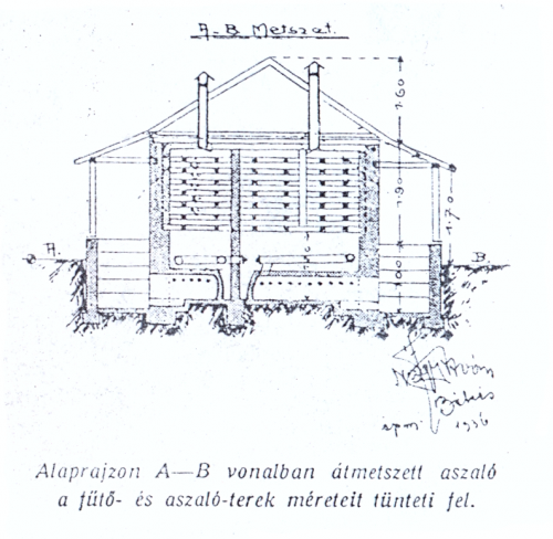 Alaprajz metszet