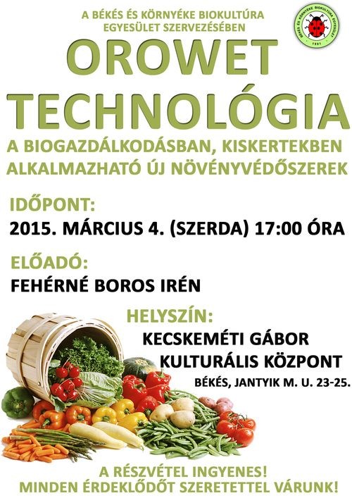 Orowet technológia