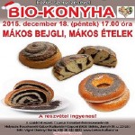 Biokonyha decemberi plakát